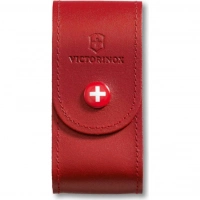 Чехол Victorinox 4.0521.1 кожаный для ножей 91мм 5-8 уровней красный купить в 