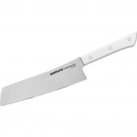 Кухонный нож накири Samura Harakiri 174 мм, сталь AUS-8, рукоять пластик купить в 