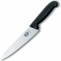 Кухонный нож Victorinox, сталь X55CrMoV14, рукоять полипропилен, черный купить в 