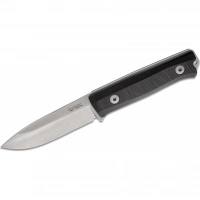 Нож LionSteel B40, сталь Sleipner, рукоять G10, черный купить в 