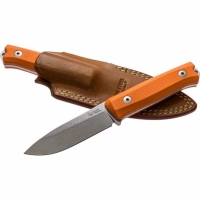 Нож LionSteel Bushcraft-R, сталь Sleipner, рукоять микарта купить в 