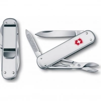 Нож перочинный Victorinox Money Clip 0.6540.16 74мм 5 функций серебристый купить в 
