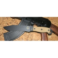 Нож с фиксированным клинком Ontario «NS-7 tan micarta» купить в 