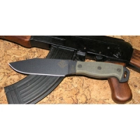 Нож с фиксированным клинком Ontario «RD6 Black Micarta» купить в 