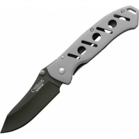 Нож складной Camillus Wide Clip Point, сталь AUS-8, рукоять 6061 T-6 Aluminium, серый купить в 