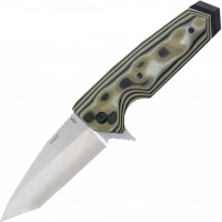 Нож складной Hogue EX-02 Tanto, сталь 154CM, рукоять стеклотекстолит G-Mascus®, зеленый купить в 