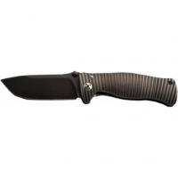 Нож складной LionSteel SR1 PVD, сталь Sleipner, рукоять титан купить в 