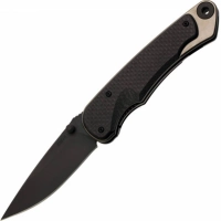 Нож складной Spartan Blades Akribis Meteorite Grey, сталь CPM-S35VN с DLC покрытием, рукоять титан/карбон Scales купить в 
