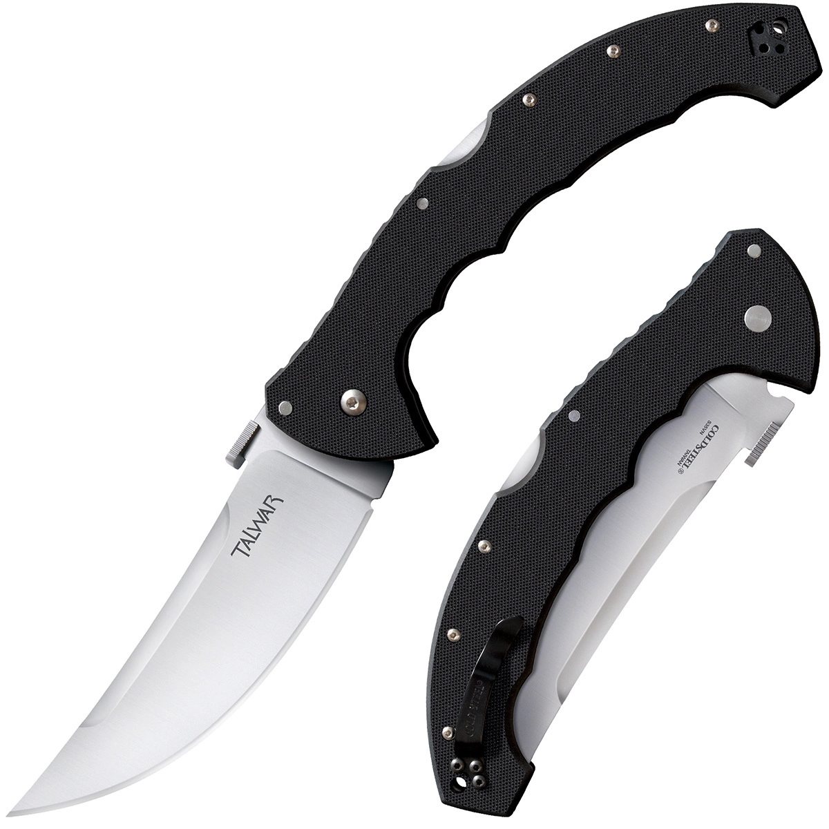 Складной нож Cold Steel 21TBXS Talwar 5.5'', сталь CPM-S35VN, рукоять G10