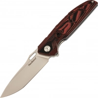 Складной нож Fat Dragon Knives Rough Red, сталь D2, рукоять G10 купить в 