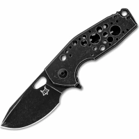 Складной нож Fox Suru, сталь N690, рукоять 6061 T-6 Aluminium, черный купить в 