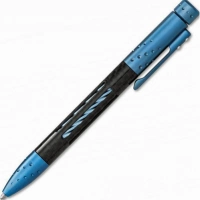 Тактическая ручка Lionsteel Nyala, корпус карбон/титан, Blue Matte купить в 