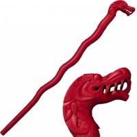 Трость- Lucky Dragon Walking Stick Red купить в 