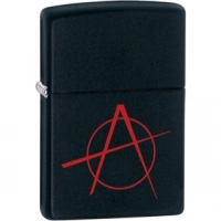 Зажигалка ZIPPO Classic А с покрытием Black Matte, латунь/сталь, чёрная, матовая, 36x12x56 мм купить в 